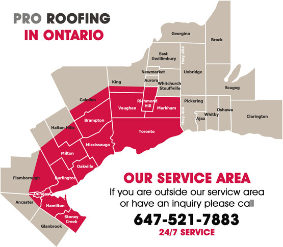 Pro Roofing Toronto GTA Ontario